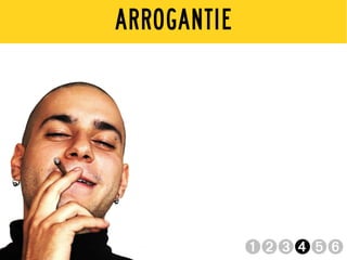 ARROGANTIE




             ➊➋➌➍➎➏
 
