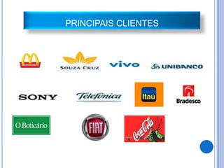 PRINCIPAIS CLIENTES
 