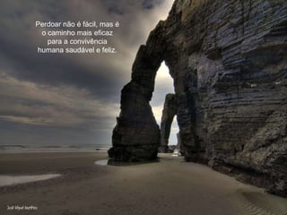 Perdoar não é fácil, mas é o caminho mais eficaz para a convivência humana saudável e feliz. 
