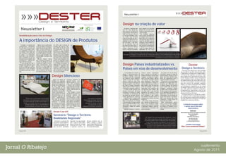 Jornal O Ribatejo suplemento
Agosto de 2011
 