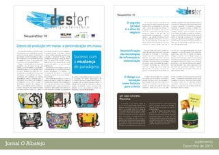 Jornal O Ribatejo suplemento
Dezembro de 2011
 