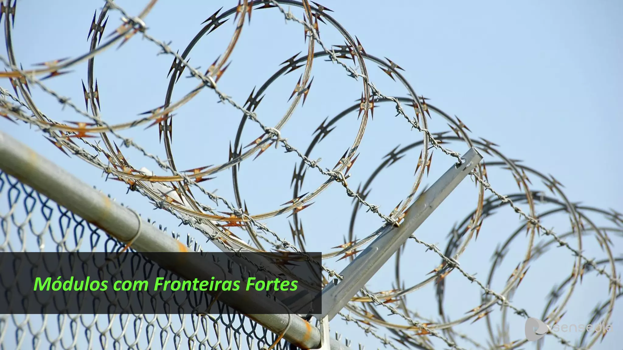 Módulos com Fronteiras Fortes
 