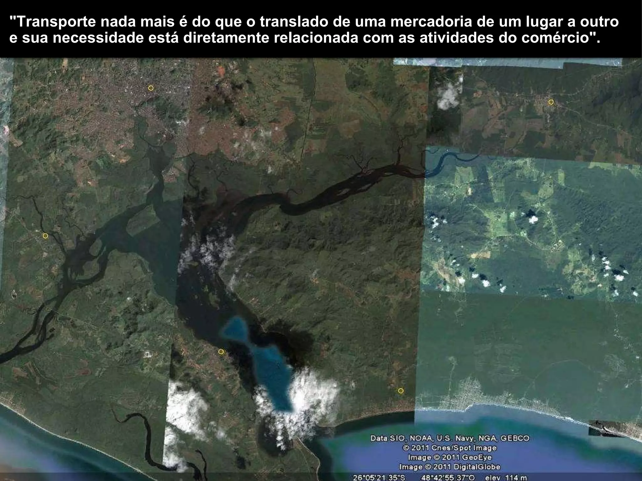 Vantagens e desvantagens do transporte aquaviário no brasil | PPT