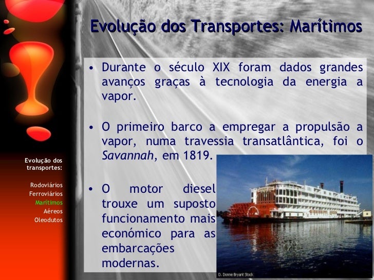 Vantagens E Desvantagens Dos Transportes Maritimos