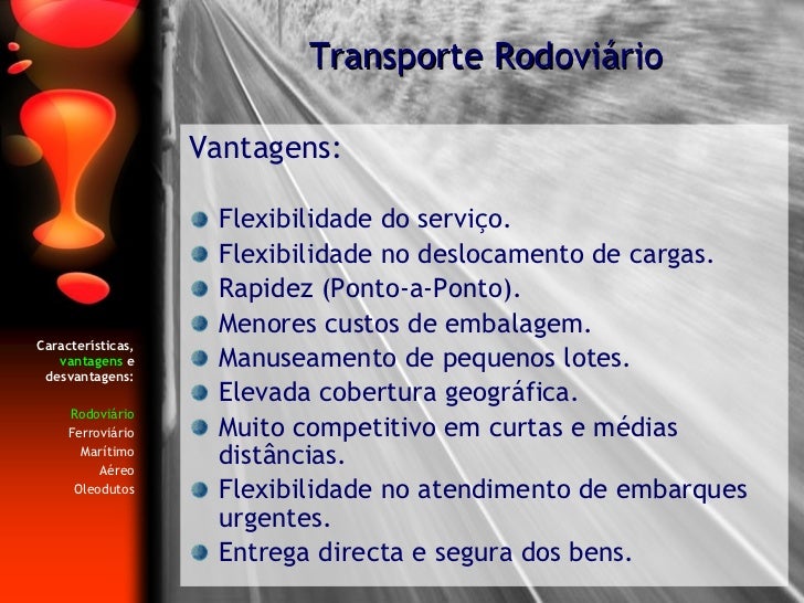 Vantagens E Desvantagens Dos Transportes Maritimos
