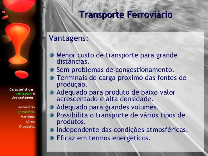 Vantagens E Desvantagens Dos Transportes Maritimos