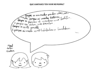 Vantaxes vivir no rural