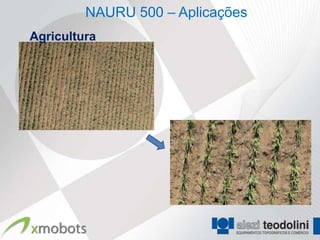 NAURU 500 – Aplicações
Agricultura
 