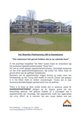 Van Weerden Poelmanweg 180 Soest (www.boonmakelaars.nl)