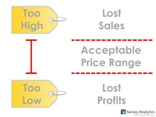 How to Set Pricing Using the Van Westendorp Price Sensitivity Meter