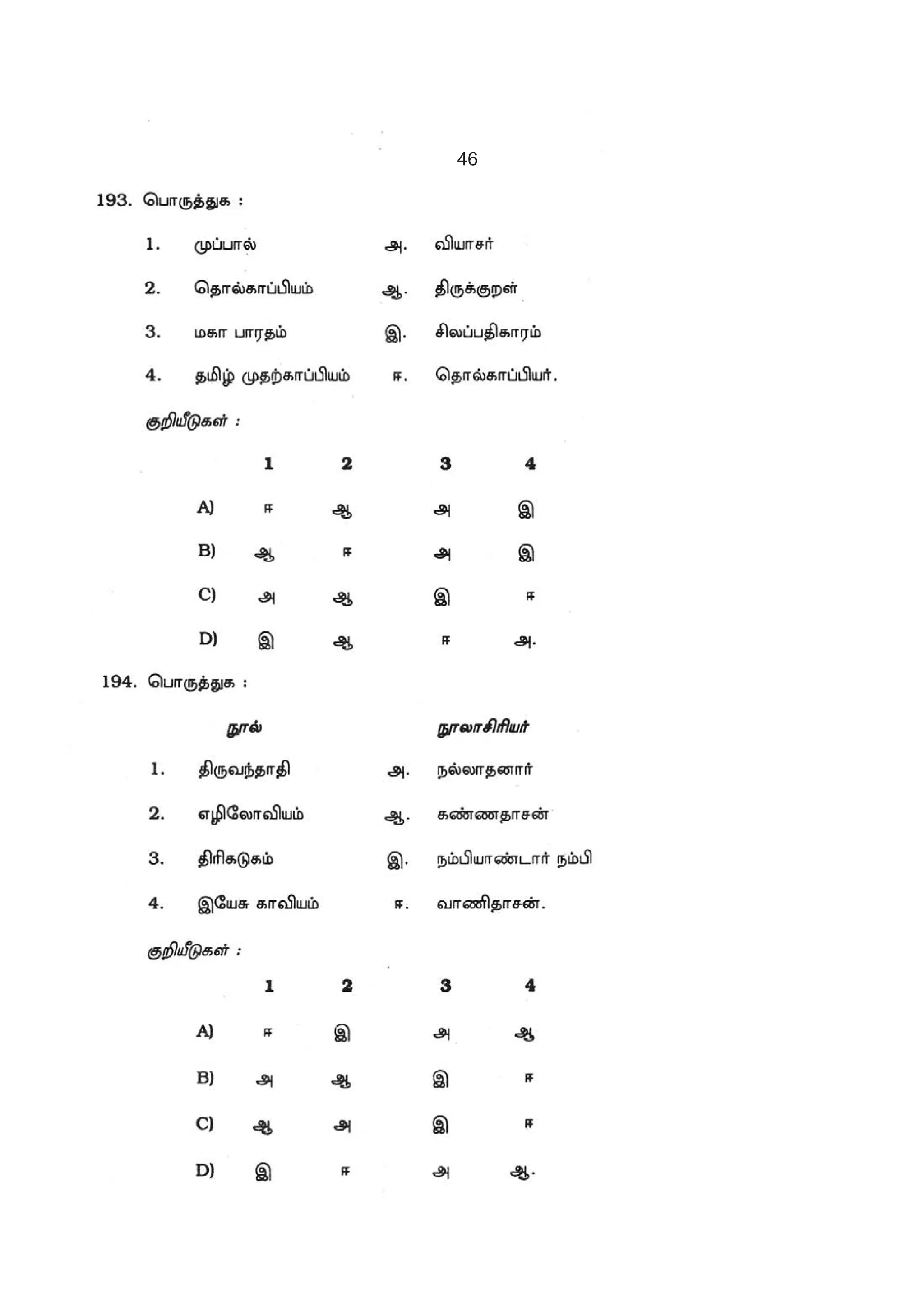 2007 Vao Question Paper