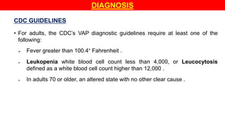 cdc vap Evaluation of the New Centers for Disease Control and Prevention  Ventilator-Associated Event Module and Criteria in Critically I