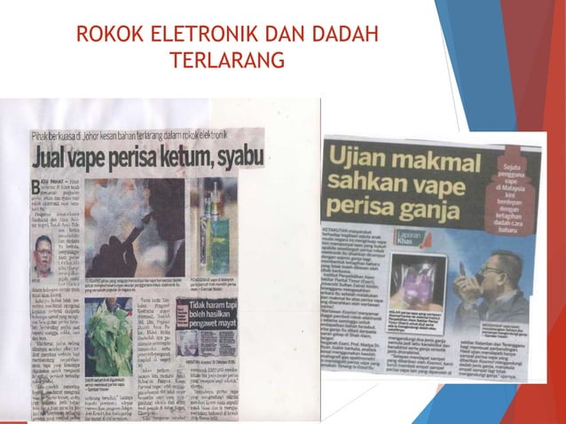 VAPE BAHAYA UNTUK KESIHATAN SEMUA GOLONGAN UMUR DI MALAYSIA | PPTX