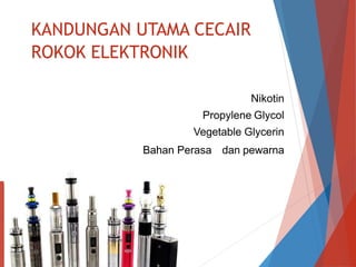 VAPE BAHAYA UNTUK KESIHATAN SEMUA GOLONGAN UMUR DI MALAYSIA | PPTX