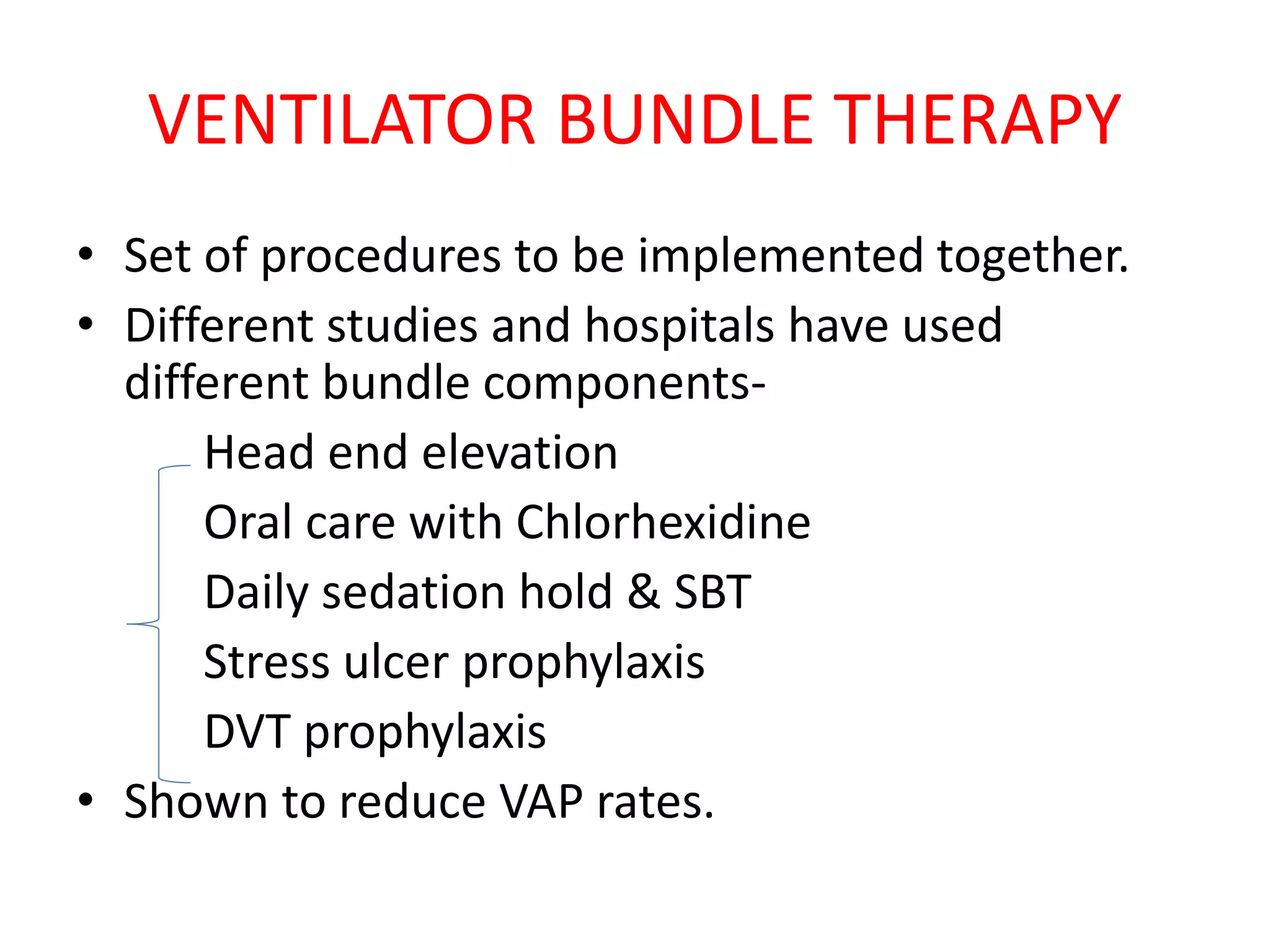 VENTILATOR - ASSOCIATED PNEUMONIA | PPTX