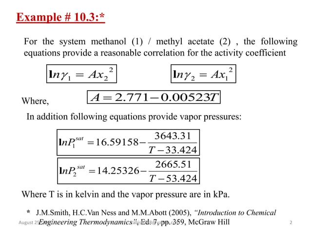 Vapor Liquid Equilibrium Using Hysys Ppsx