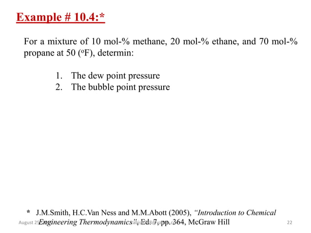Vapor Liquid Equilibrium Using Hysys Ppsx