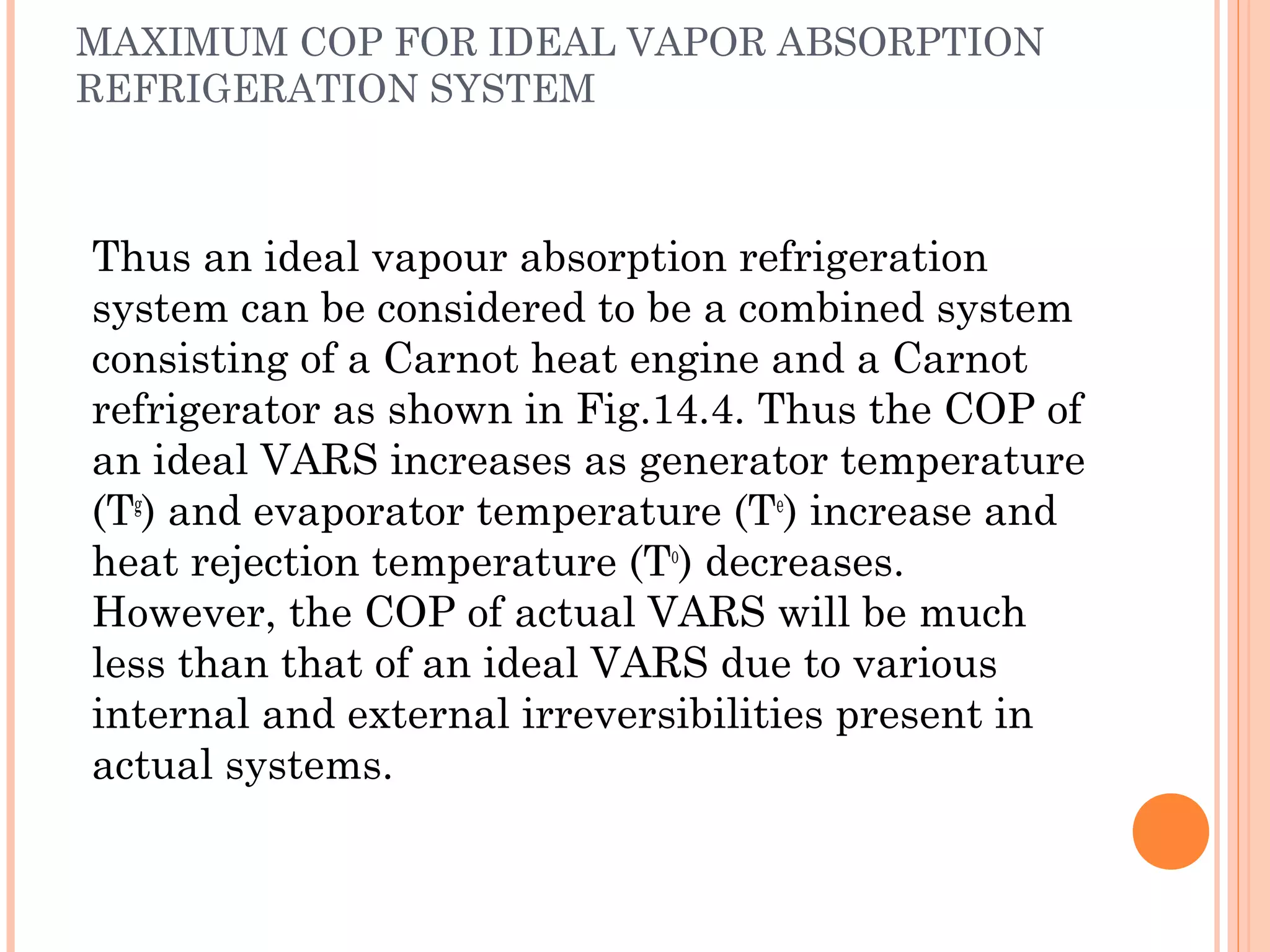 Vapor absorption system | PPT