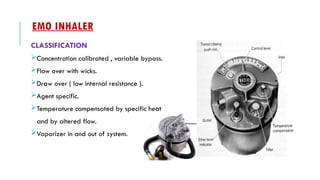 Vapo Inhaler Structure Vaporizer part 2 - Copy.pptx by anaesthesia | PPTX