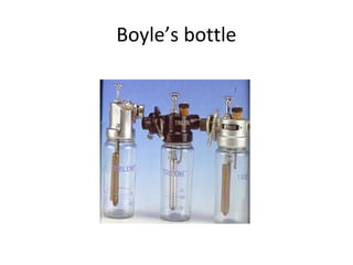 Boyle’s bottle
 