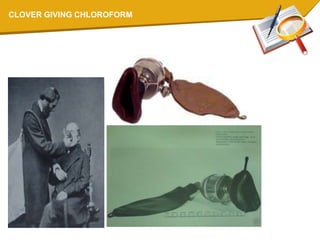 CLOVER GIVING CHLOROFORM