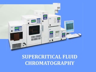 SUPERCRITICAL FLUID
CHROMATOGRAPHY
 