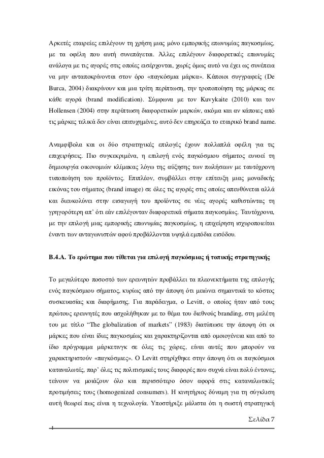 International marketing dissertation
