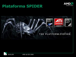 AMD @ CES 2008 29/05/09 Plataforma SPIDER 
