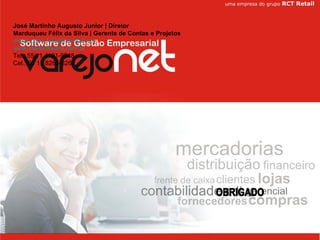 José Martinho Augusto Junior | Diretor Marduqueu Félix da Silva | Gerente de Contas e Projetos [email_address] www.titansoftware.com.br Tel.: 55 11 4191-9848 Cel.: 55 11 8265-8262 