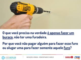O que você precisa na verdade é apenas fazer um buraco, não ter uma furadeira. 
Por que você não pagar alguém para fazer esse furo ou alugar uma para fazer somente aquele furo?  