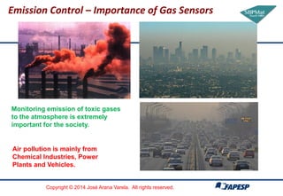 Emission Control – Importance of Gas Sensors 
Monitoring emission of toxic gases to the atmosphere is extremely important ...
