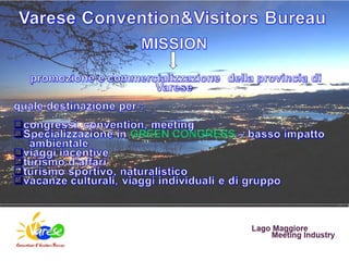 Varese Convention & Visitors Bureau