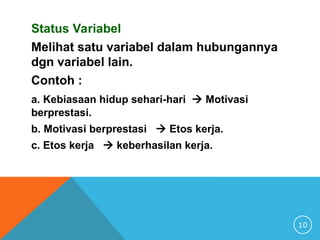 Contoh Variabel Variabel dalam Penelitian Kuantitatif.ppt
