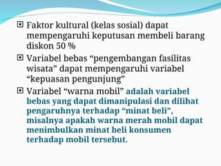 VARIABEL-PENELITIAN METODOLOGI PENELITIAN KESEHATAN | PPT