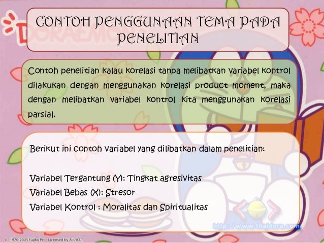 Contoh Variabel Kontrol Pada Penelitian Surat Ras