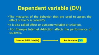 Dv Examples Variabels | PPTX