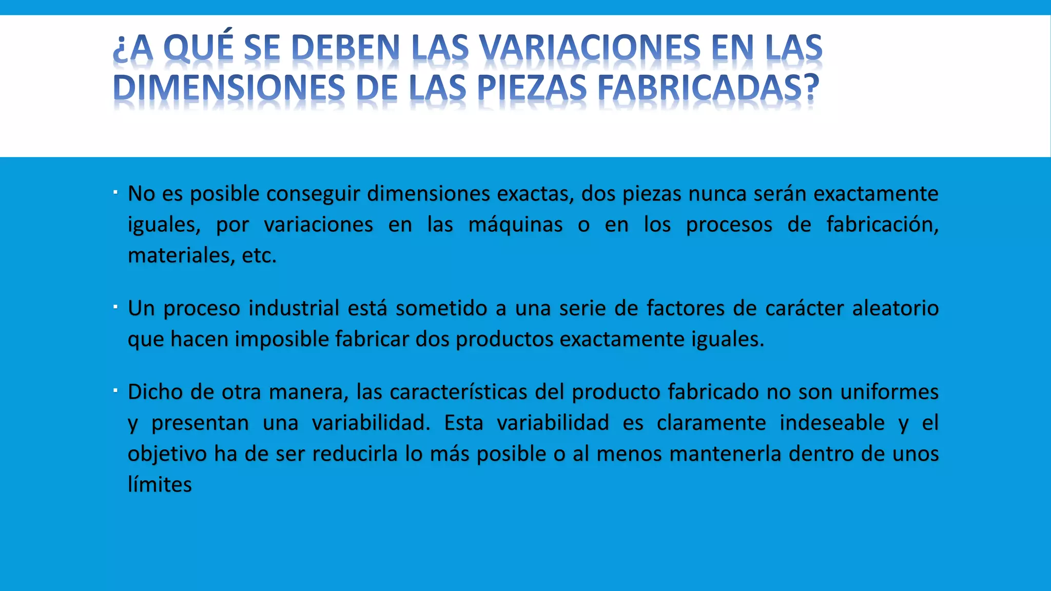 Variabilidad del proceso | PPT