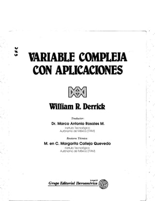 Variable compleja-derrick