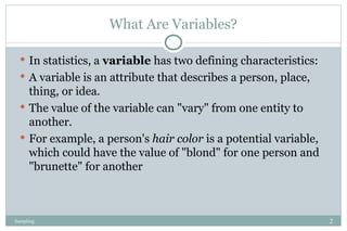 Variable And Its Types for the initial learning | PPT