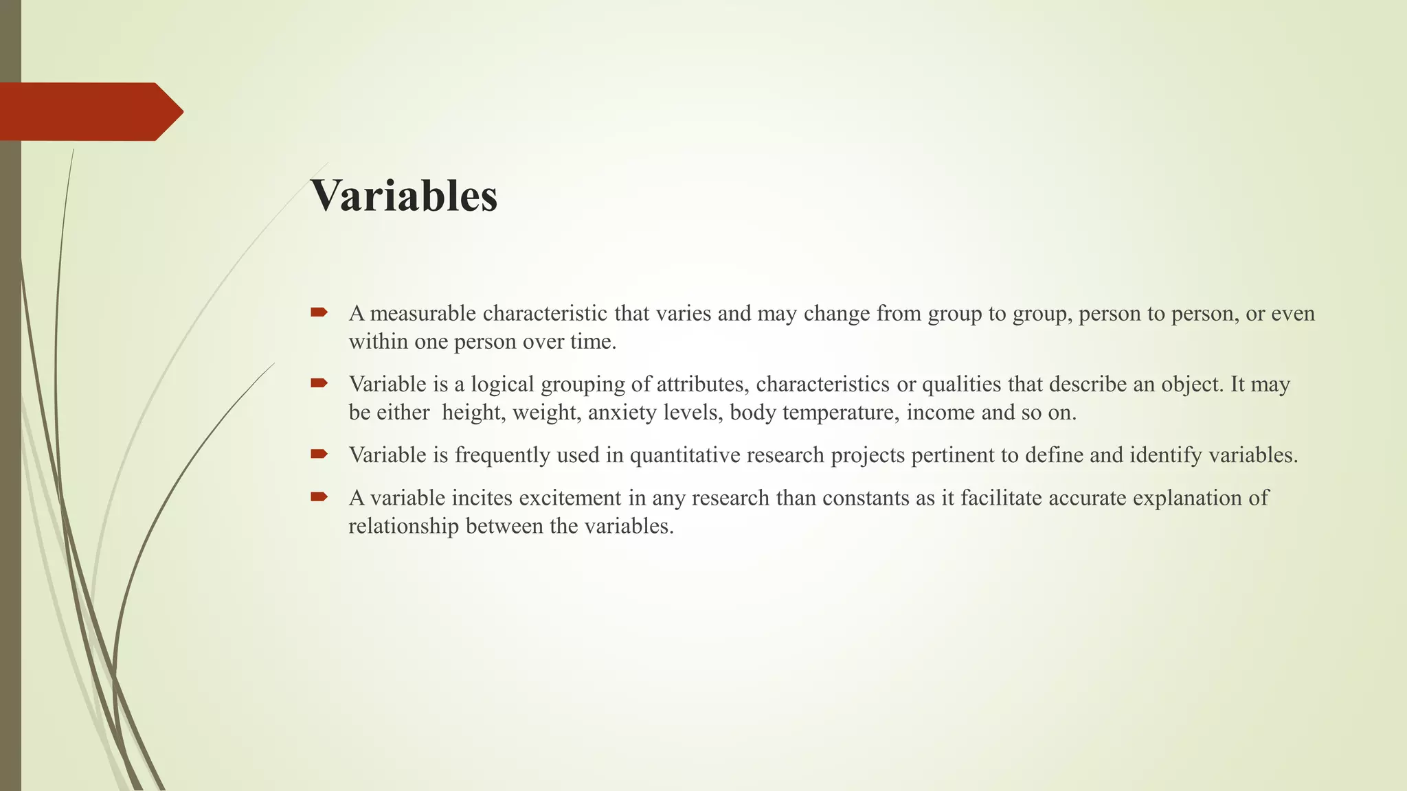 Variable and types of variable | PPTX