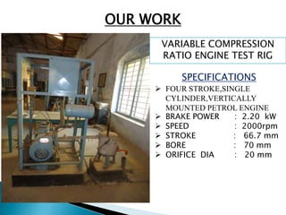 Variable compression ratio engine | PPTX