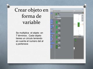 Variable de scratch | PPTX