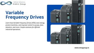 Uses of Variable Frequency Drives (VFDs) | PPTX