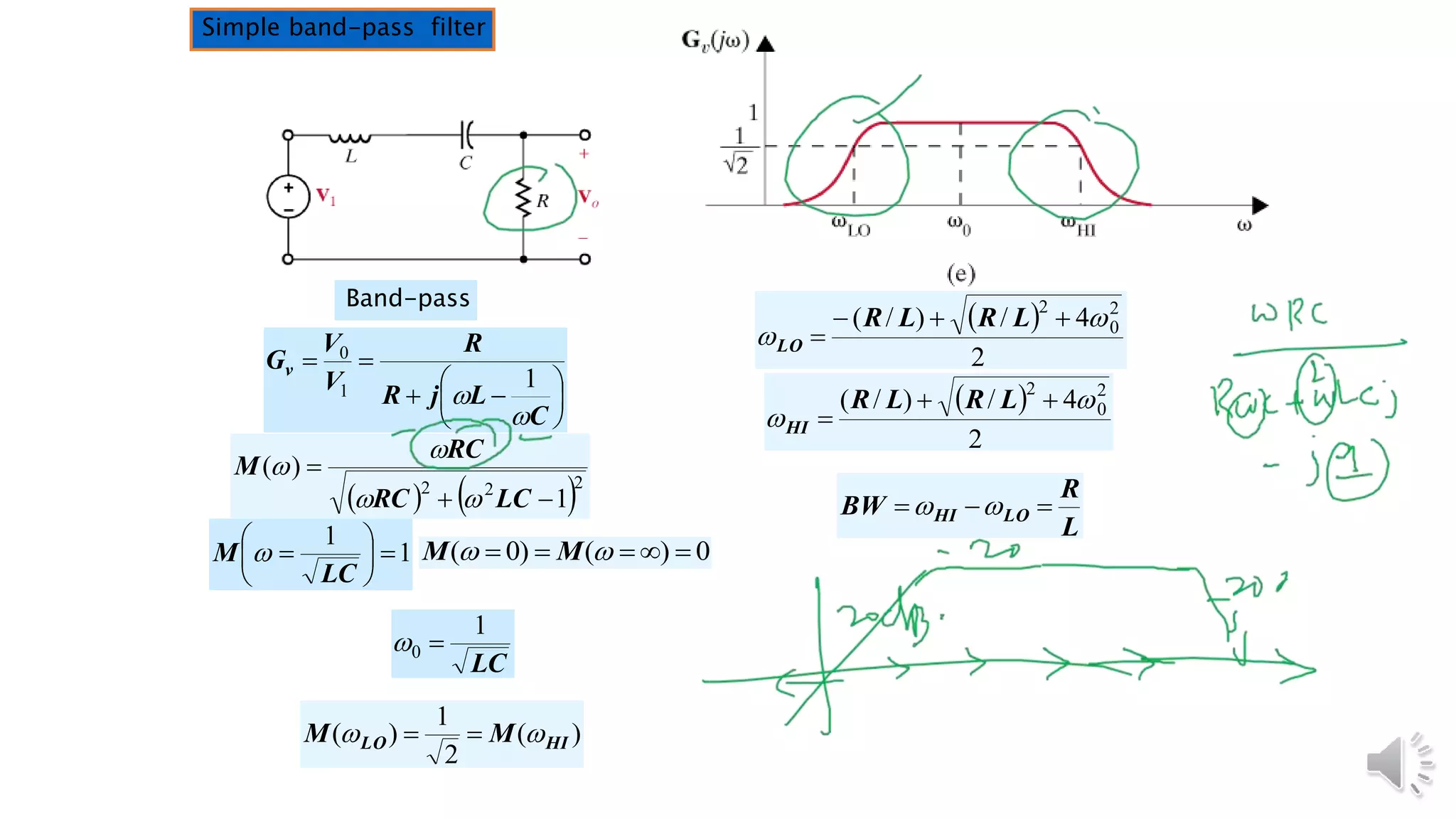 Variable frequency response lecture 3 - audio