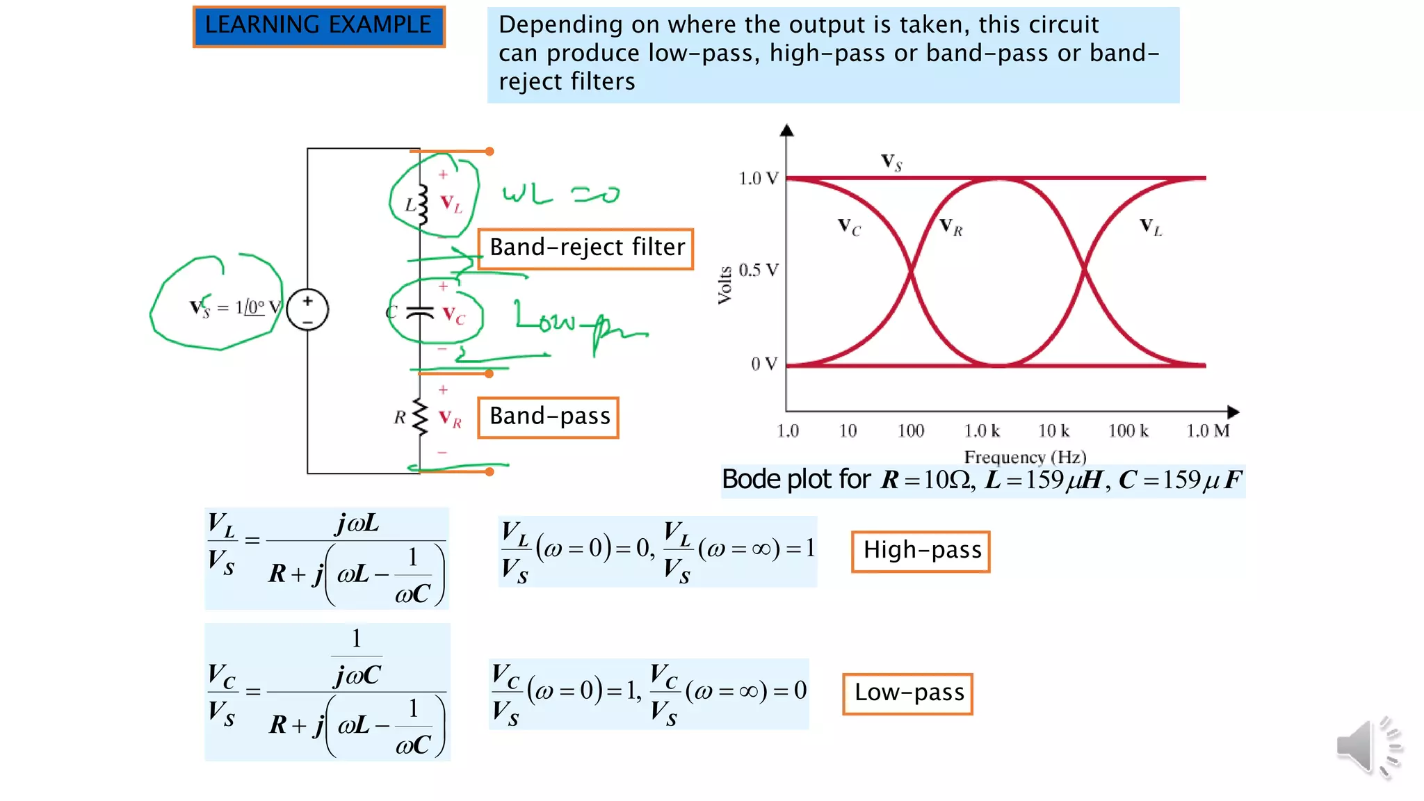 Variable frequency response lecture 3 - audio