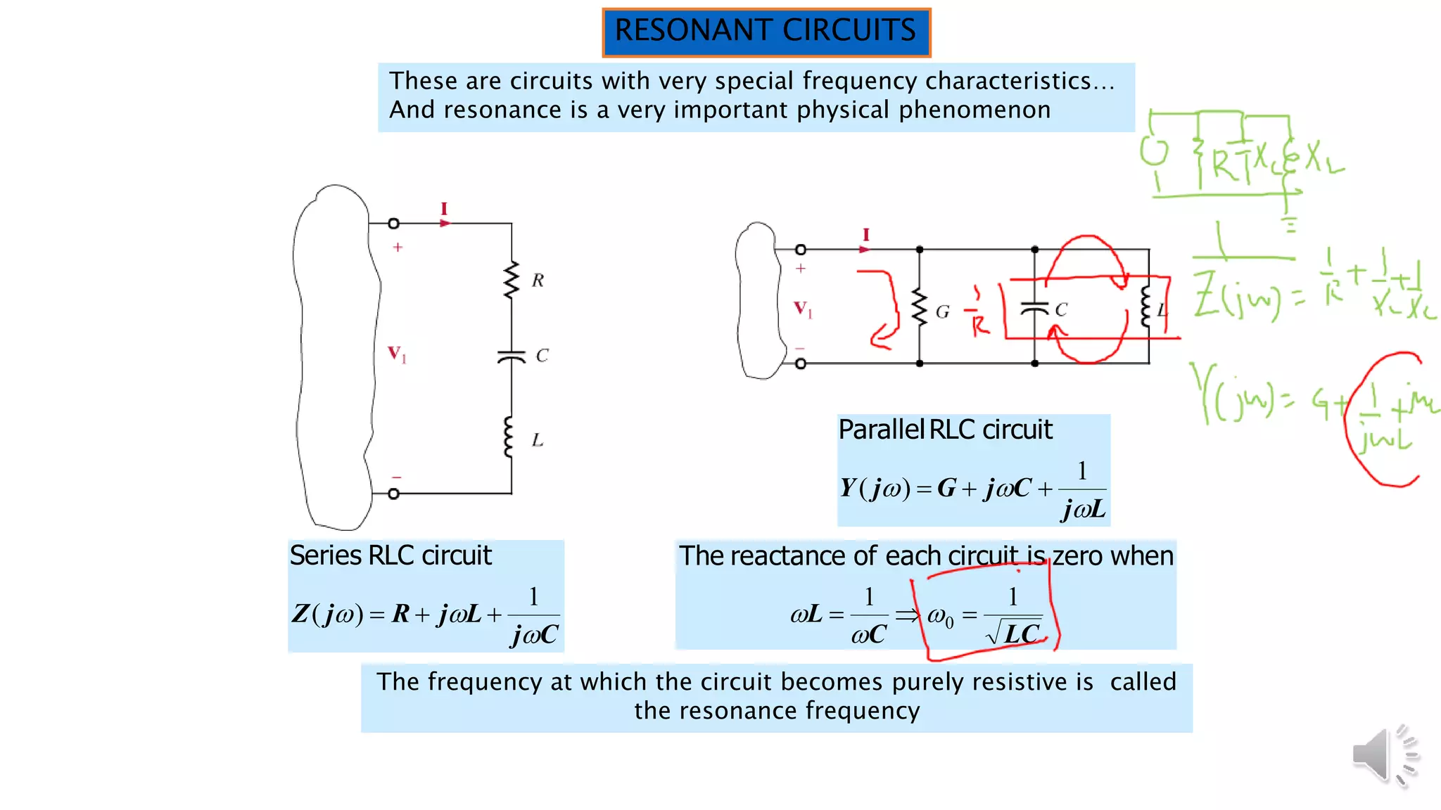 Variable frequency response lecture 3 - audio