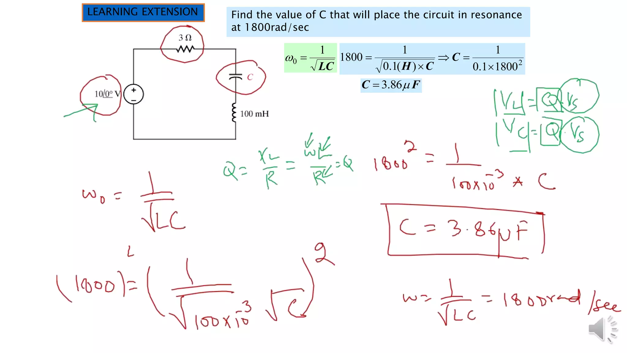 Variable frequency response lecture 3 - audio