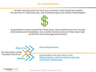 Variable incentive plans a motivation and retention tool | PDF ...
