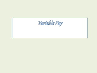 Variable pay | PPTX