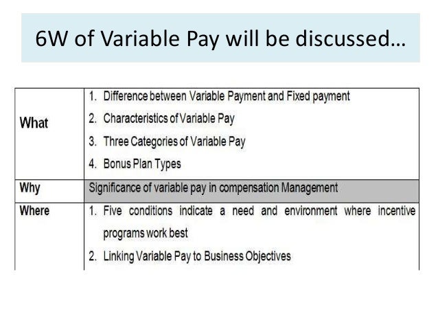 variable-pay